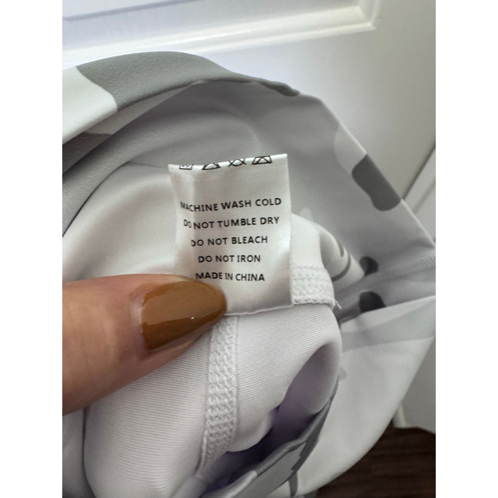 Women’s Werk Dance-wear White Camo Leggings XS - Picture 9 of 11